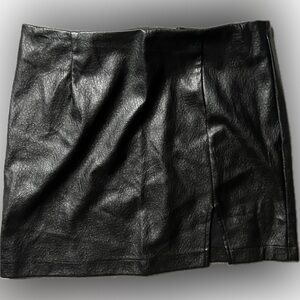 Wild Fable Pleather Mini Skirt